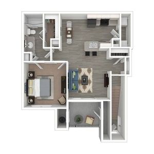 One Bedroom One Bath | Apartments in Northglenn CO | Reserve at Northglenn Apartments
