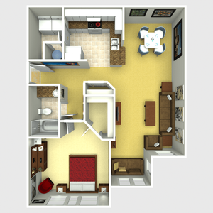 1 bedroom