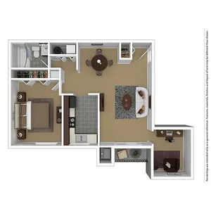 Willowdale W: Den 1BD 1Bath 840sqft