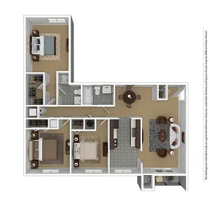 Willowdale 3BD 2Bath 1251sqft