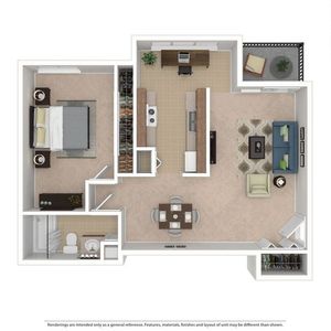 Toftrees Hillside 1BD 1Bath 781sqft