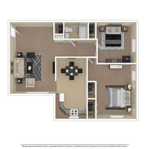 StoneGate 2BD 1Bath 900sqft