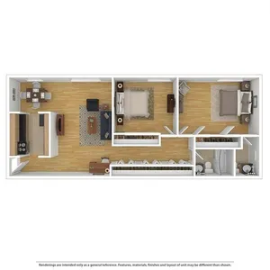 Westbury 2BD 1.5Bath 948sqft
