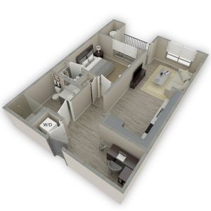3D Floor Plan Rendering
