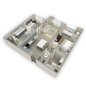 3D Floorplan Rendering