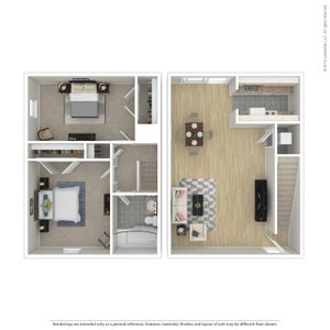 2 Bedroom Townhouse