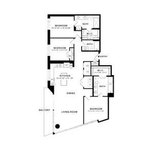 C1 | The McKinley at Memorial City | Memorial City Living Apartments