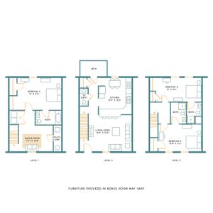 3BR/3.5BA - Unfurnished - B