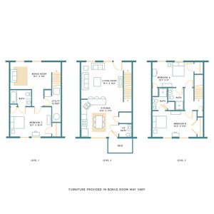 3BR/3.5BA - Unfurnished - B