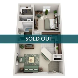 1x1 Upgraded Furnished SOLD OUT
