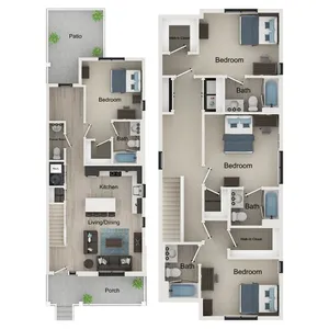 4BR/4.5BA - Heath - T4