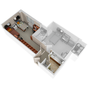 2BR/1BA - Frances