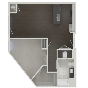 The Emerson Plan A11 1-Bed