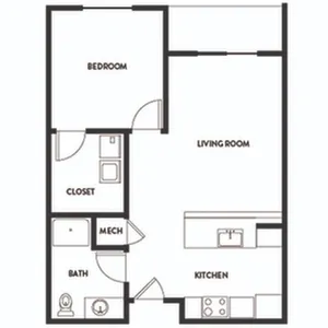 1 Bedroom ADA