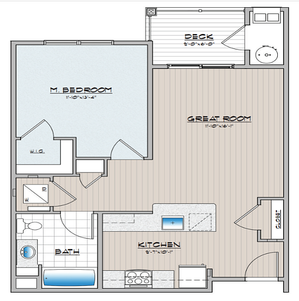 Cambria Phase 2, 1 Bedroom 1 Bath