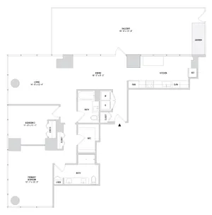 Two Bedroom B-05.1 - 1469 Sq. Ft. - L45
