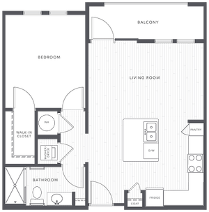 Emerald 2 - Sho | 1 bed 1 bath | from 681 square feet
