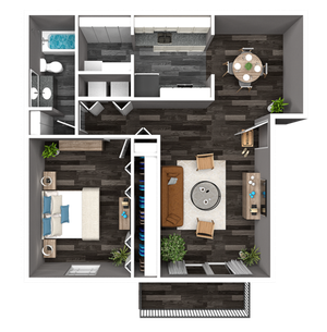 Artisan West Town Floorplan