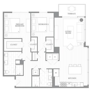 1Riva Row New Apartments | Luxury Apartments in Texas | 1Riva Row 2 bedroom apartments