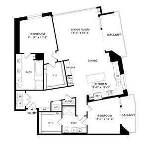 B13 | The McKinley at Memorial City | Memorial City Living Apartments