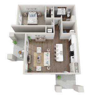 Floor Plan 1D | Seasons at Franklin | Apartments in Franklin, WI