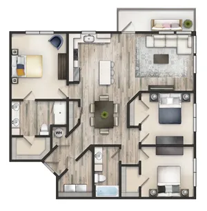 Hudson Floor Plan