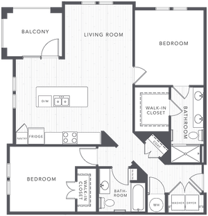 Cobalt | 2 bed 2 bath | from 1149 square feet