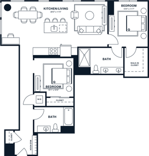B4U | Junior 2x2 | 1040 sq ft