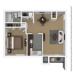 Willowdale 1BD 1Bath 764sqft
