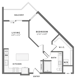 One bedroom