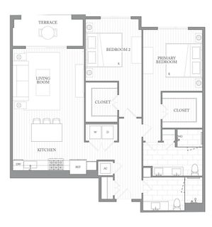 1Riva Row New Apartments | Luxury Apartments in Texas | 1Riva Row 2 bedroom apartments