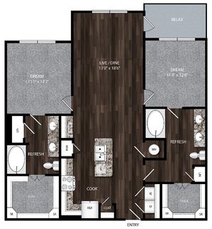 B2HC_Union_House_Two_Bedroom_Modern_Apartment_North_Texas