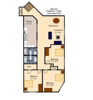 3 Bedroom