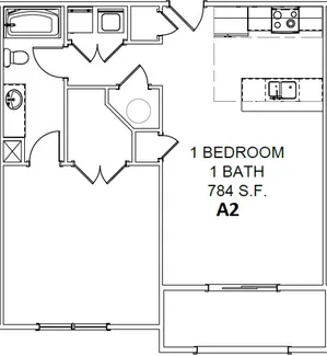 1 bedroom 1 bathroom