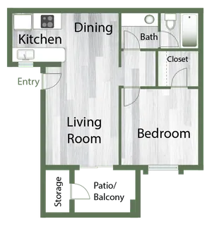 Montana on Butler A2R Two Bedroom