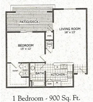 1 Bedroom A