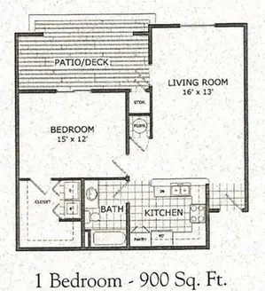 1 Bedroom C