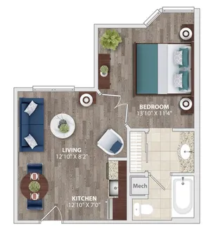 A1 Floor Plan Image