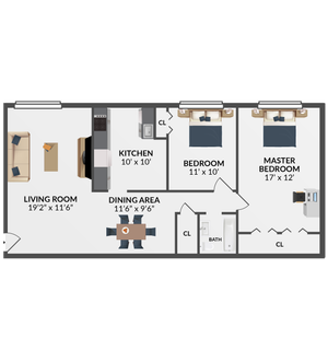 Somerset 2 Bedroom
