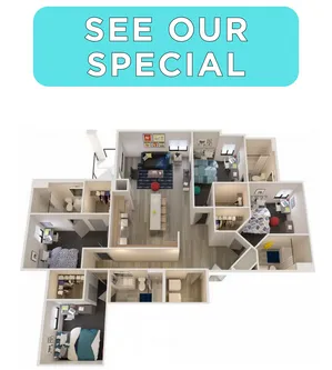 D3 | 4 bed 4 bath | from 1590 square feet