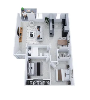 2x1 A Floor Plan