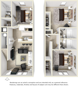 3-3 TH Quartz floor plan