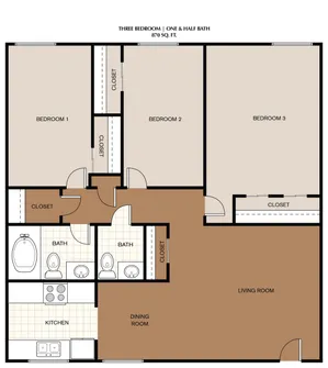 La Mirada Apartments - 3X2