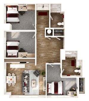 3 Bedroom 2 Bathroom