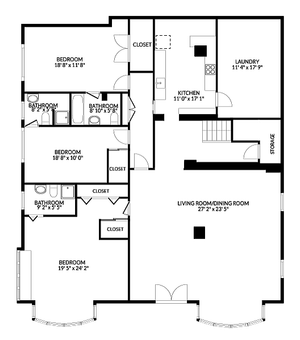 An image of the floorplan