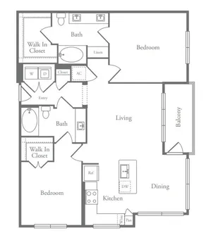 Pearl 21 Eleven B3 Floorplan