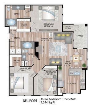 3 Bedroom Apartment