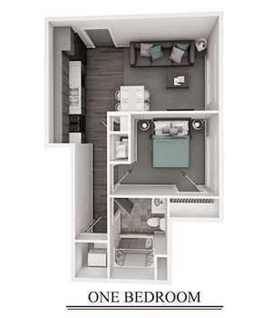 One Bedroom 3-D