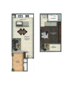 One Bedroom Loft Deluxe Upgraded
