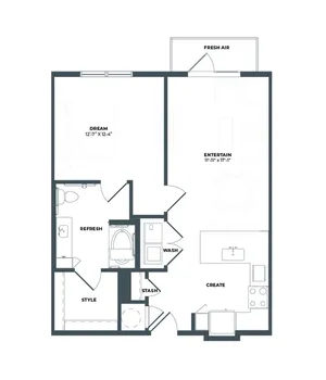 A1HA Floor Plan